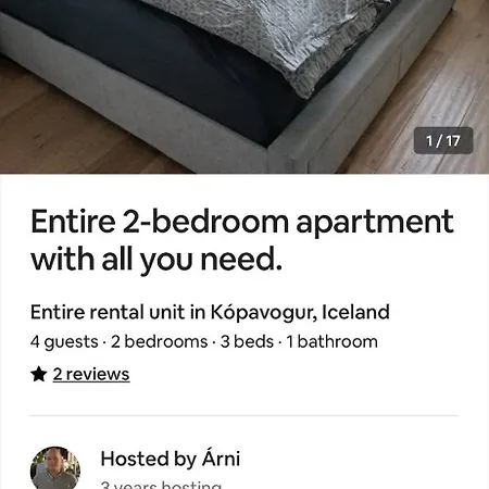 Appartement Entire 2-bedroom With Need *